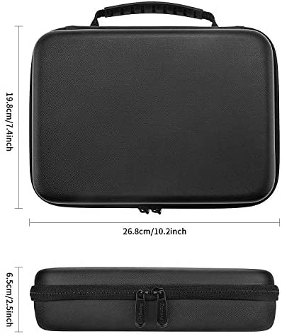 Yinke Case for Philips Norelco Multigroom Series 7000 MG7750/49 Beard Trimmer & attachments, Travel Storage Bag Hard Case Organizer (Series 7000)