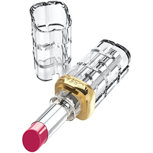 L'Oreal Paris Makeup Colour Riche Shine Lipstick, Laminated Fuchsia, 0.1 oz.