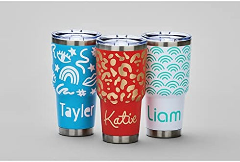Cricut Smart Permanent Vinyl (13in x 3ft, White) for Cricut Explore 3 and Maker 3, Create DIY Projects, Decals, Stickers & More, All-Weather & Fade-Proof, Ideal for Outdoor Use