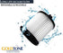 GoldTone Replacement Vacuum Filters Fit Eureka AS1000 Series Upright Air Speed Vacuum Cleaner Replaces Eureka EF-6 and DCF-21 Part No. 67821, 68931, 68931A, EF91, EF-91, EF-91B (Combo Pack)