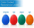 RMS 4-Pack Hand Exercise Balls - Physical & Occupational Therapy Kit for Strengthening Grip & Reducing Stiffness - Arthritis Pain Relief Exerciser for Rehabilitation, Fidget, Stress Relief