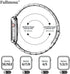 Fullmosa Compatible Apple Watch Band 42mm 44mm 45mm 49mm 38mm 40mm 41mm, Stainless Steel iWatch Band with Case for Apple Watch Series 8/7/6/5/4/3/2/1/SE/SE2/Ultra, 42mm 44mm 45mm Silver