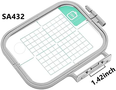 YEQIN Embroidery Hoop for Brother SE600 SE400 SE625 SE270D SE350 SE400 900D 950D Innovis Babylock Brother Embroidery Machine Hoop (4x4in - SA432)