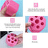 Cup Turner Foam Set, 10 Pieces Tumbler Foams for 1/2 Inch PVC Pipe, Tumbler Spinner Foams Fit 30 oz 20 oz 10 oz Tumbler Bottles Cups 25 oz, 17 oz, 12 oz Cola Shaped Water Bottles (Pink)