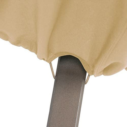Classic Accessories Terrazzo Water-Resistant 26 Inch Stackable Patio Chair Cover