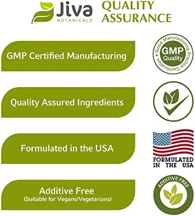 Jiva Botanicals - Bacopa Monnieri Capsules - Brahmi Capsules - Bacopa Extract Capsules - Bacopa Capsules - Bacopa Monnieri Extract - Bacopa 300mg - Bacopa Supplement & Brahmi Supplement - 60 Capsules