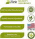 Jiva Botanicals - Bacopa Monnieri Capsules - Brahmi Capsules - Bacopa Extract Capsules - Bacopa Capsules - Bacopa Monnieri Extract - Bacopa 300mg - Bacopa Supplement & Brahmi Supplement - 60 Capsules