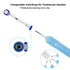 Replacement Toothbrush Heads Compatible with Oral B Braun,4 Pack Professional Electric Toothbrush Heads Brush Heads Refill for Oral-B 7000/Pro 1000/9600/ 500/3000/8000