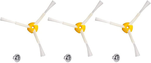 EEEKit 3 Pack 3 Arm Side Brushes Kit for iRobot Roomba 500 & 600 & 700 Series 600 610 620 760 770 780 Vacuum Cleaner Replacement Set