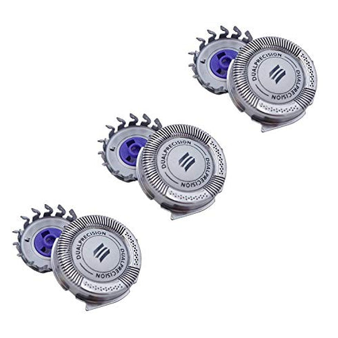HQ8 Dual Precision Replacement Heads for Philips Norelco Shavers, Made in Netherlands HQ8/52