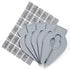 Size-It Closet Organizers by Baby Buddy - Baby Clothes Closet Dividers – Nursery Clothing Organization for Babies and Kids, Newborn up to Size 8, Clothes Divider for Closet, Gray, 10 Count