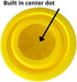 Silicone Mold for Making Art Stones – Design #3 - Round Smooth Shape with inbuilt Centre dot is Ideal for Rock Painting Art, Mandala Crafts and Dotting – Happy Dotting Company - Cement Gypsum Casting