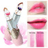 Flower Lip Gloss Crystal Jelly Lipstick, 6 Packs Long Lasting Nutritious Lip Balm Lips Moisturizer Magic Temperature Color Change Lipgloss (pink)