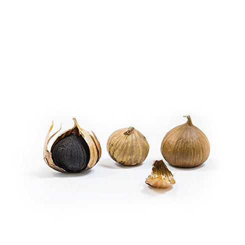 MW POLAR Whole Black Garlic 250grams, 8.8 Ounce, Whole Bulbs, Easy Peel, All Natural, Healthy Snack , Ready to eat, Chemical Free, Kosher Friendly