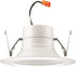 Lithonia Lighting 5/6 Inch White Retrofit LED Recessed Downlight, 12W Dimmable with 3000K Bright White, 835 Lumens