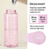 BellyBottle Pregnancy Water Bottle Intake Tracker with Weekly Milestone Stickers (BPA-Free) Pregnancy Must Haves Gifts for First Time Moms Essentials - Pink