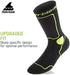 Rollerblade Performance Women's Socks, Inline Skating, Multi Sport, Black and Pink, Size Large