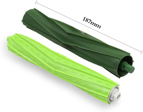 Replacement Parts accessories Compatible for iRobot Roomba i3 i3+ i4 i6 i6+ i7 i7+ i8 i8+/Plus E5 E6 E7 I,E &J Series Vacuum Cleaner,1 Set Multi-Surface Rubber Brushes 4 HEPA Filters & 4 Side Brushes