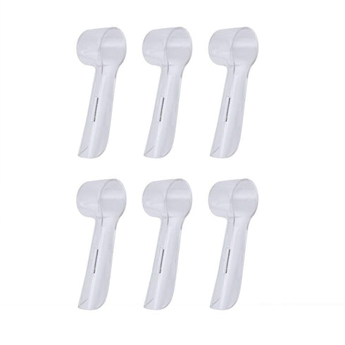 6 Pack Cover for Protecting Oral-B Replacement Brush Heads Electric Toothbrush | Convenient for Travel and More Sanitary to Keep Germs Dust Away for Better Health by HSYTEK