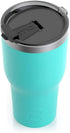 RTIC Tumbler with Splash Proof Lid, 30 oz, Teal, Insulated Travel Stainless Steel Coffee Mug, Sweat Proof, Keeps Hot & Cold Longer