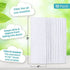 Air Vent Filters 1 Pack of 12 - 4" x 12” – Register Vent Filters – AC Unit or Heater Vent Filter Electrostatically Charged for Dust, Smoke and Pollen – AC Vent Filter – Essential Oil Diffuser