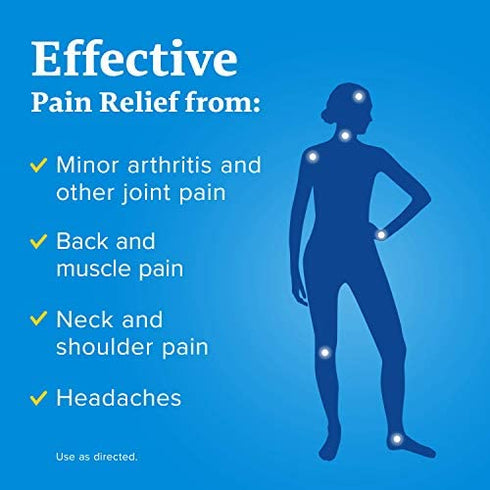 Aleve Soft Grip Arthritis Cap Gelcaps with Naproxen Sodium, 220mg (NSAID) Pain Reliever/Fever Reducer, 40 Count