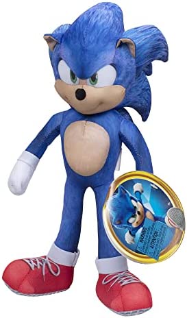 Sonic the Hedgehog Plush Sonic 2 Movie 13" Talking Sonic Plush