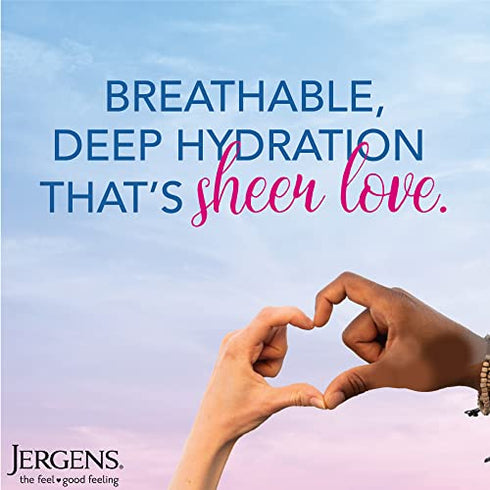 Jergens Cloud Creme Hand Cream for Dry Hands, Lotion with Hyaluronic Complex, Non-Greasy Moisturizer & Breathable Light Formula, 3 oz