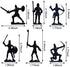 Army Toys, Army Men Toys for Boys,Medieval Knight Military Toys 28 Pieces of Warrior Horse Toy Soldier Models are Suitable for Learning Historical Warfare, Role-Playing and Giving Creative Gifts