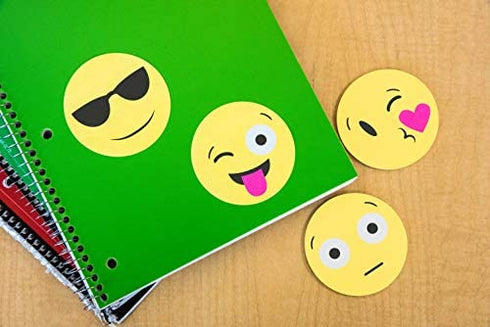Post-it Printed Notes, 2 Pads/Pack, 30 Sheets/Pad, 3x3 in, Emoji designs, 4 alternating faces (BC-2030-EMOJI) , Yellow