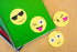 Post-it Printed Notes, 2 Pads/Pack, 30 Sheets/Pad, 3x3 in, Emoji designs, 4 alternating faces (BC-2030-EMOJI) , Yellow
