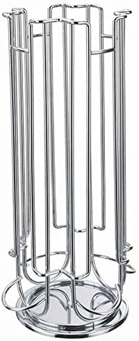Emousport High quanlity Solutions Revolving Rotating 24 Capsule Coffee Pod Holder Tower Stand Rack For Dolce Gusto