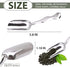 Mini Scoops for Dry Goods - 20Pcs Stainless Steel Canister Kitchen Scoop for Tea, Coffee, Ice Scooper for Ice Maker - Stainless Steel Scoops for Flour and Sugar Scoop for Canister Metal Scooper