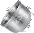 Grandslam Shaving Soap Bowl, 304 Heavy Duty Stainless Steel Shaving Lather Bowl for Men, Double Layer Heat Preservation, Create Rich Shaving Cream and Keep Your Lather Warm