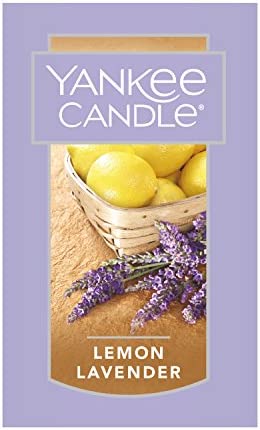 Yankee Candle Car Air Fresheners, Hanging Car Jar® Ultimate Lemon Lavender Scented, Neutralizes Odors Up To 30 Days