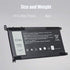 WDXOR 42Wh Dell Laptop Battery Replacement for Dell Inspiron 15 5000 7000 Series, Dell Inspiron 13 5000 7000, 5368 5378 7378 5568 7560