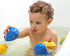 caaocho Pure Natural Rubber Baby Bath Toy - Kala The Whale - Without Holes, BPA, PVC, Phthalates Free, All Natural, Textured for Sensory Play, Sealed Bath Rubber Toy, Hole Free Bathtub Toy for Babies
