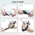 CNBEYOUNG Touch Controller Grip Cover Compatible with Meta/Oculus Quest 2, Anti-Throw Handle Sleeve Oculus Quest 2 Accessories with Nylon Adjustable Wrist Knuckle Strap(Black)