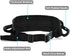 Gait Belt Transfer Belts with Padding Handle, Gait Belts for Seniors and Unsteady Person, Bed to Wheelchair Transfering,Temporary Wheelchair Seat Belt, Assist Patients Body Management(31.5" -54")