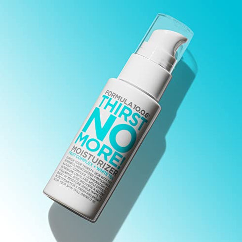 Formula 10.0.6 - Thirst No More Moisturizer - Daily Face Lotion, Hydrates & Nourishes Dry Skin, Vegan, Paraben-Free, Sulfate-Free & Cruelty-Free, 1.69 Fl Oz