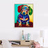 MXJSUA DIY 5D Diamond Painting by Number Kits for Adults, Dachshund Sausage Dog Diamond Painting Kits Round Drill Diamond Art Kits Picture Arts Craft for Home Wall Art Decor 11.8x15.7 Inch