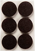 3M SP824-NA Felt Furniture Pads, 24 Count (Pack of 1), Brown