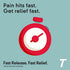 Tylenol Extra Strength Acetaminophen Rapid Release Gels for Pain & Fever Relief, 50 ct