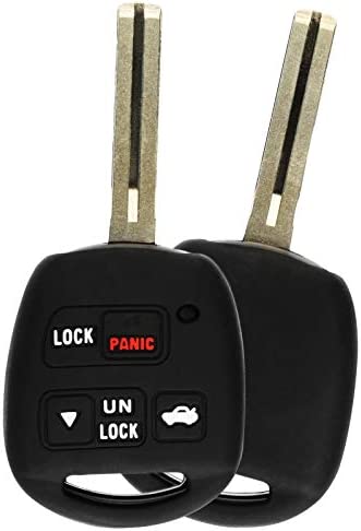 KeyGuardz Keyless Entry Remote Car Smart Key Fob Outer Shell Cover Soft Rubber Case for Lexus HYQ1512V HYQ12BBT