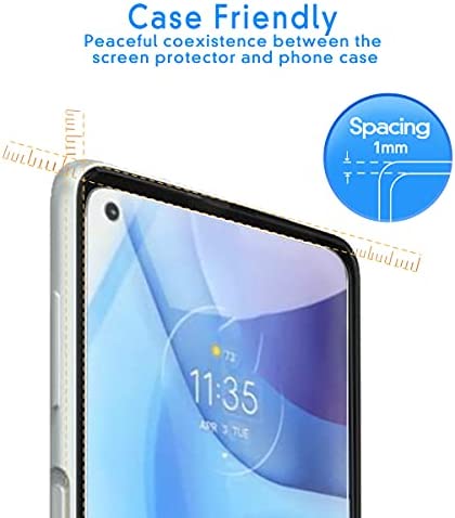 COOKOE Glass Screen Protector for Motorola Moto G Power 2021 Tempered Glass Screen Protector Film for Moto G Power 2021,9H Hardness,Anti Scratch,Bubble Free Protective Film 2-Pack