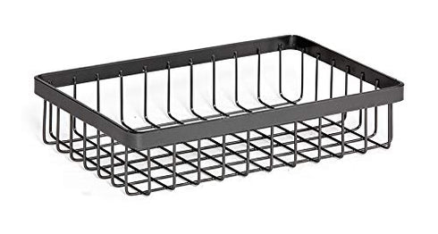 G.E.T. Rectangular Metal Storage Wire Basket for Pantry, Produce and More, 9" x 6" x 2"