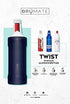 Br¼Mate Hopsulator Twist Double-Walled Stainless Steel Insulated Can Cooler for 16oz Aluminum Bottles (Rose Gold)