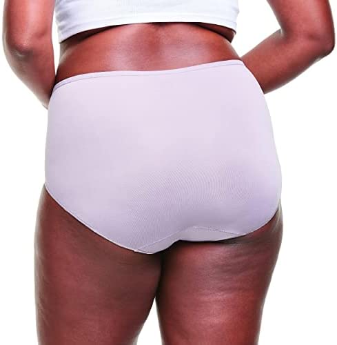 Hanes Womens Cool Comfort Microfiber Brief Underwear, 10-pack (Colors May Vary)