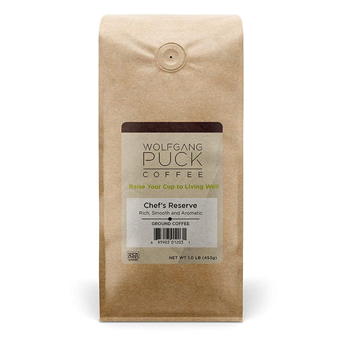 Wolfgang Puck Coffee Chef's Reserve Ground, 16 Ounce
