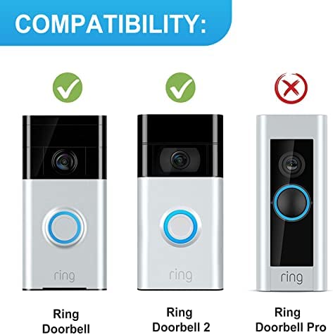 Ring Doorbell Security Screws Bolts Replacement with Screwdriver, T6 Torx Head ring safety screws, 2Pack